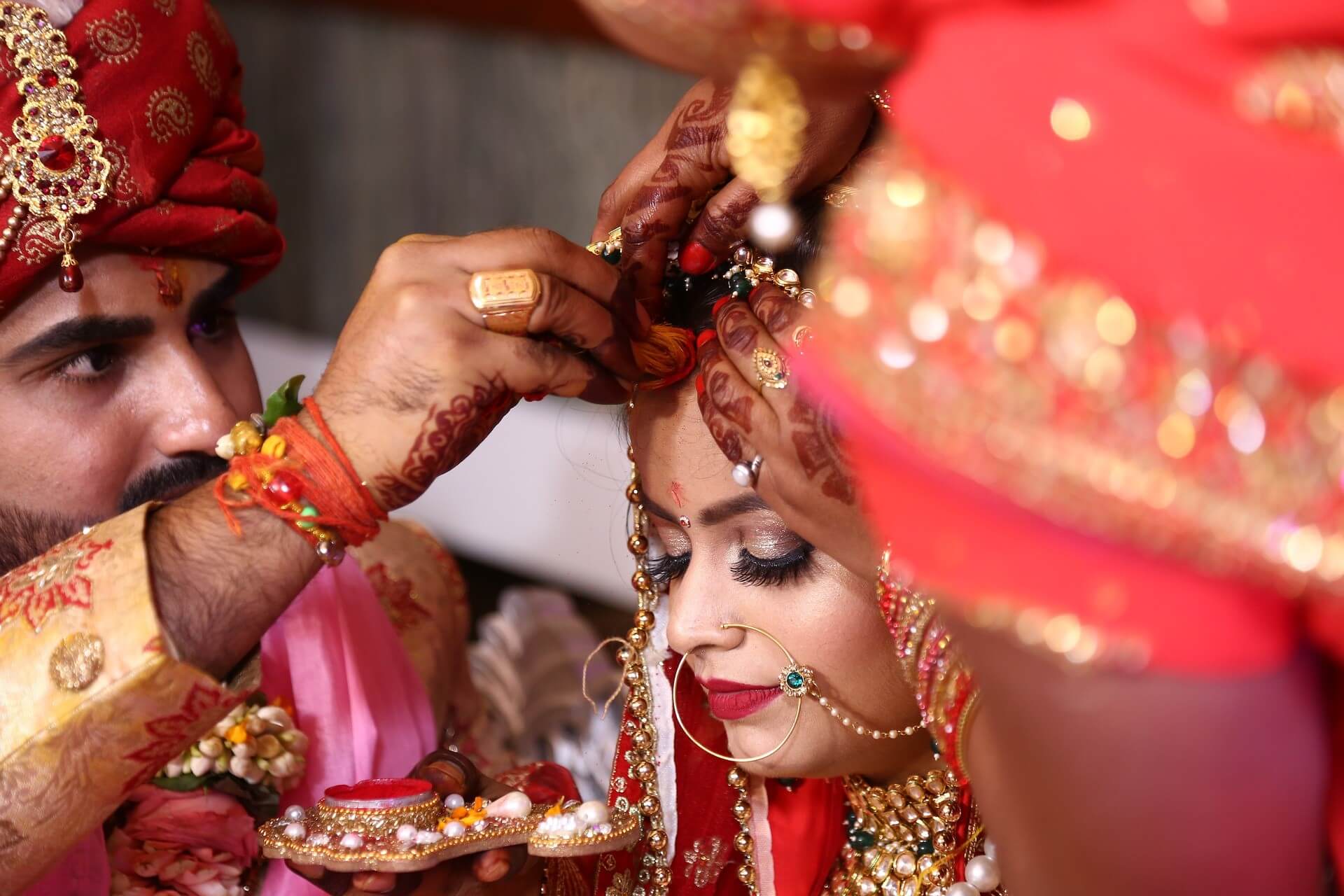 Traditional Indian wedding ceremony ritual - Go For Desi